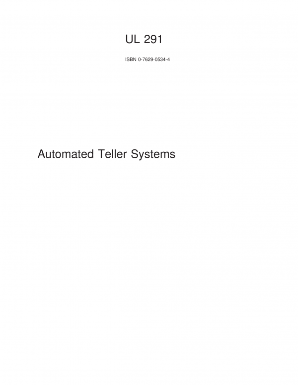 UL 291 PDF UL 291 PDF
